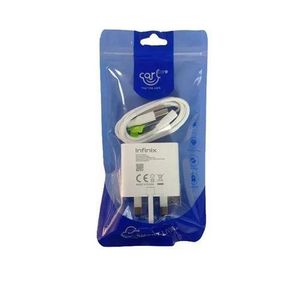 Infinix NOTE 30 X6716B 18W SUPER FAST Type -C CHARGER -White