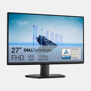 DELL P2725H Monitor - 27 Inch, Full HD 1080p (1920 x 1080), 16:9 IPS, Computer Monitor Screen with DisplayPort, Type-C
