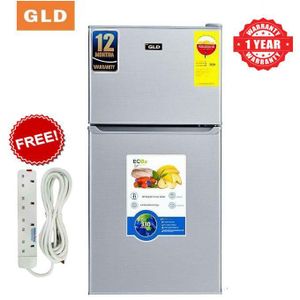 Gld 90L Double Door Fridge