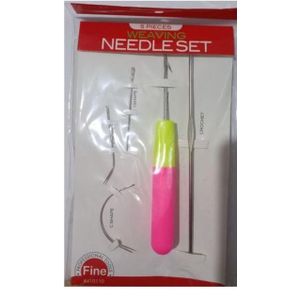  5Pieces Weaving Crocheting Braiding Dreadlocks Needle Set for Braiding Hair Crotchet Faux Locs Soft Locs ( U Shape J Shape L Shape C Shape Latch Hook Skill Crotchet) Beginner Friendly