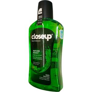 Beauty Nature Boost MOUTHWASH Fights Germs 24/7 NO ALCOHOL With Cardamom & Pure Tulsi 100% PROVEN mouth wash cf