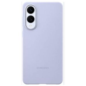 Soft Silicone Back Cover for Samsung Galaxy S25 Edge - Light Blue, anti-fingerprint, anti-scratch, durable silicone case
