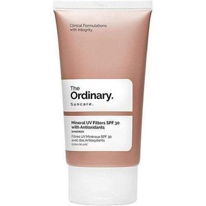 The Ordinary Mineral UV Filters SPF 30 Sunscreen Cream With Antioxidants.