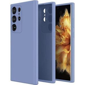 Soft Silicone Back Cover Case For Samsung Galaxy S22 Ultra