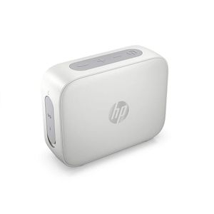 HP Bluetooth Speaker 350 Silver (2D804AA) – Portable Wireless Bluetooth Speaker, Bluetooth 5.0, IP54 Water & Dust Resistant, Built-in Mic, USB-C Charging