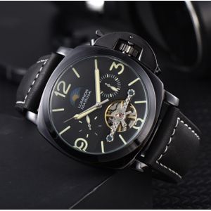 Ultramodern PANERAI Automatic Chronograph Watch for Men with Classic Leather Finish, Precision Mechanics, and Water Resistant Build