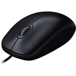 Logitec Wired Mouse M90 Black USB