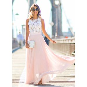 Female African Islam Clothing Flowy Chiffon High Quality Loose Belt Maxi  Dress New Beach Party Bridesmaid