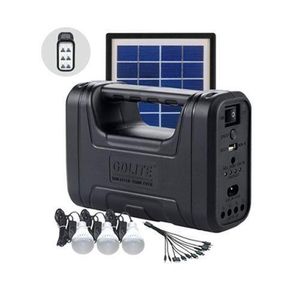 Affordable Backup Solar Lighting System With 3 Bulbs, Phone Charger & Torch