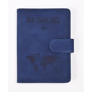 Leather Passport & Card Holder Wallet – Durable Travel Organizer