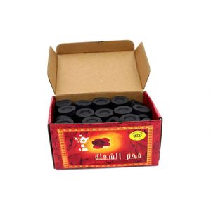 Fahm Al Shoala Original Charcoal Tablets for Bukhoor & Bakhoor - 80 Pcs Quick Light