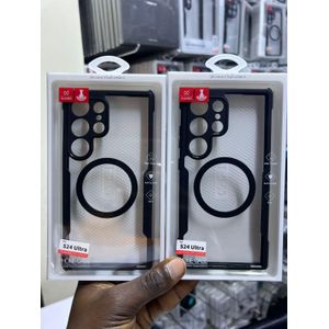 Xundd MagSafe Certified Military Grade Shockproof Case for Samsung S24 Ultra _ Anti-Drop, Clear Back, 360° Protection