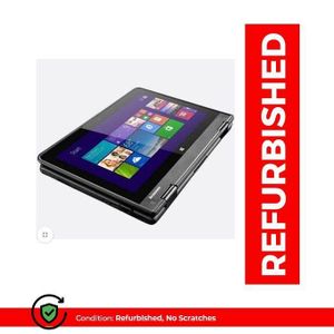 Lenovo 7TH Generation ThinkPad Yoga 11e M3  X360 Intel -Touchscreen- 11.6"- 8GB RAM - SSD 128GB - Black, Refurbished