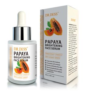 DR.DESS Papaya Brightening Face Serum Protects against Acne, Dark Spots, Freckles Reduces Skin Pigmentation and Anti Aging Facial Serum Oil Contro