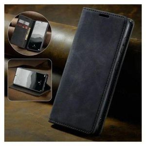 Wallet Black Retro Leather All-Round Protection Flip Cover Case For Infinix Zero 30