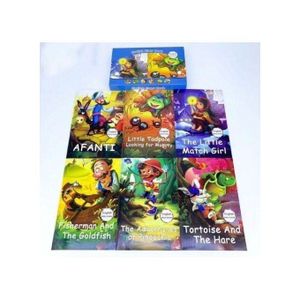 6 in 1 - English storybooks Set For Kids,Educational & Entertaining For Children - Fun,School, Bedtime - BLUE