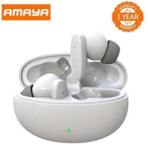 Amaya Bluetooth TK 05 Wireless Earbuds Touch Control With Active Noise Cancellation