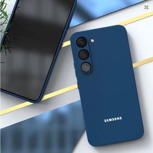 Samsung Galaxy A36 Blue Original Premium Silicone Heavy Duty Phone Case/ Cover