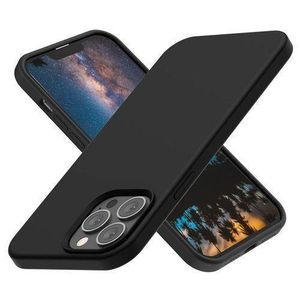 Silicon Phone Case For Silicone Case For Iphone 11 PRO Max Case (Black Hard Cover)