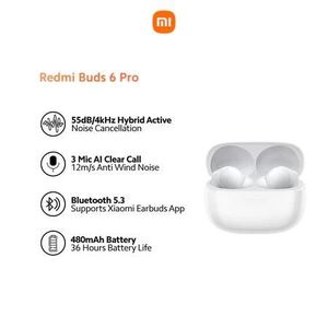 XIAOMI REDMI BUDS 6 PRO SPACE BLACK