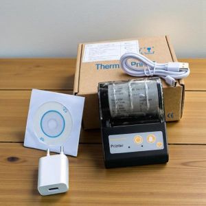 Portable Restaurants Retail Outlets Portable Pocket Handheld Mini 58mm USB POS Bluetooth Thermal Receipt Printer