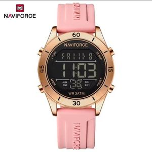 Naviforce  Ladies/Girls School Watch With Alarm, Calendar and Light