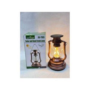 olar and Hand Crank Lantern Super Bright Rechargeable LED Solar Camp or emergency Light With a Hand Crank