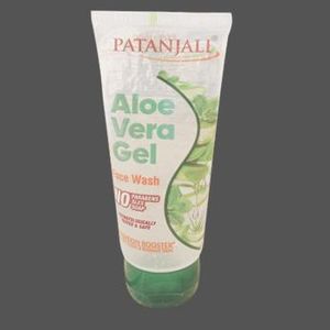 Patanjali Aloevera Gel Face Wash 60 ml
