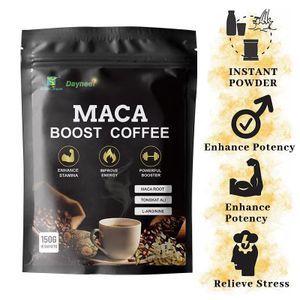 Maca BOOST COFFEE ENHANCE STAMINA IMPROVE ENERGY POWERFUL BOOSTER ROOT TONGKAT ALI L-ARGININE KOJIC ACID Plus+