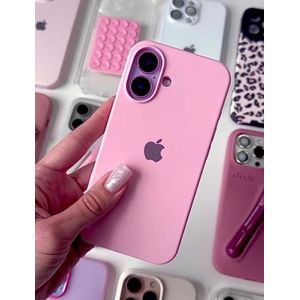 Apple iPhone 17 Original Silicone Case/Cover, Liquid Silicone Phone Case Soft Anti-Scratch Microfiber Lining, Full Body Shockproof Slim Cover/Case