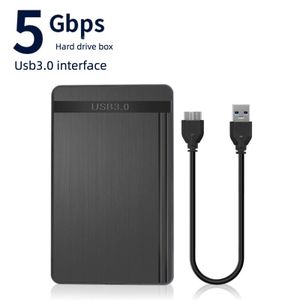 Large Capacity External HDD Enclosure – 7200RPM, 5Gbps USB 3.0, Wide Compatibility, Tool-less Design, High-Speed & Durable