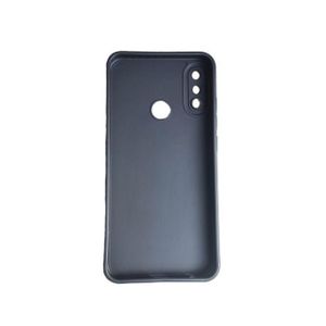 Black Soft Silicone Back Cover Case for Tecno Camon 11 Pro– Slim, Shockproof & Anti-Slip Protection