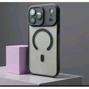 TRANSLUCENT FROSTED MAGNETIC PHONE CASE FOR IPHONE 17AIR FOR MAGSAFE LENS PROTECTIVE MATTE COVER 