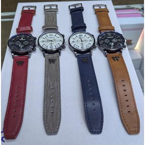 MEN WATCH LEATHER STRAPS STAINLESS STEEL GOOD QUARTZ LUXURY MAN WRIST WATCH WATERPROOF WATCHES