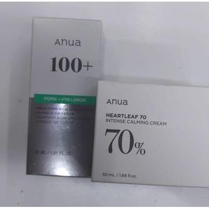anua Heartleaf 70% Face Cream 100ml + PDRN Hyaluronic Acid Capsule 100 Face Serum With Collagen. Deeply Hydrates, Moisturizes, Softens, Gives Skin a Radiant Glow, Treats acne, heal existing lesions,