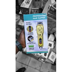 Professional Hair Clipper – Model KH-105T (Rechargeable)