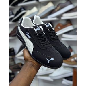Puma Black suede sneakers