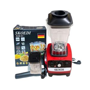 SKOEDI Multifunctional Heavy Duty Long Lasting Quality 2-in-1 Heavy Duty 4500 Watts 2.5L High Speed 32000 RPM Large Capacity Double Cup Multifunctional Professional Blender & Grinder
