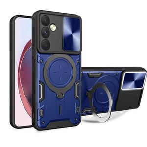 SAMSUNG GALAXY A55 5g phone cover Camera protector slide to open case cover with 360° rotating stand