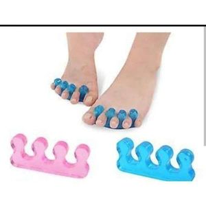 Silicone toe separator