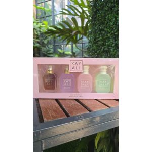 4pcs Kayali Fleur Majesty Rose Royale 31 Floral Fruity Gourmand