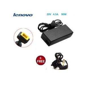 Lenovo USB Laptop Replacement AC Adapter Charger - 20V, 4.5A --Black