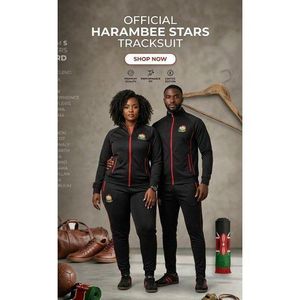 HEAVY KENYAN TRACKSUIT BLACK CHAN