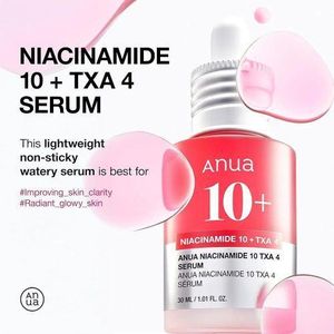 Anua NEW ADVANCED NIACINAMIDE 10% + TXA 4% DARK SPOT CORRECTING SERUM SKIN CARE 30ML