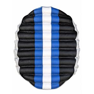 Motorcycle Seat Cover – Padded Leather Cushion, Universal Fit, Black/Red/White AND Black/Blue/WhiteRacing Design