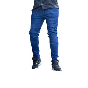 Fashion Style men denim jeans slim fit non fade jeans blue jeans