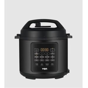 VON VPC613XMK Pressure Cooker 6L, 1000W - Stainless Steel Inner POT