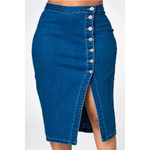 Cheap jeans skirts sales