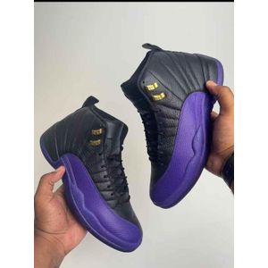 UNIQUE CLASSY SHOE FOR MEN BLACK /PURPLE