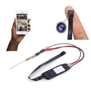 Night Vision Very Clear Recording Time Support 4K Ultra Hd WiFi Nanny Mini Tiny Strip Spy Hidden Video Audio Recorder Pin Hole Camera